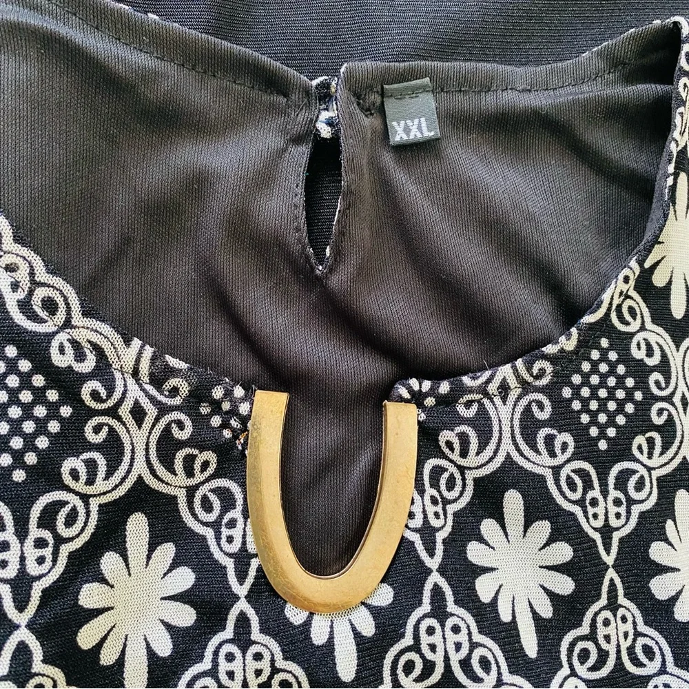 Mesh MIDI dress. Black dress. - Picture 6 of 16